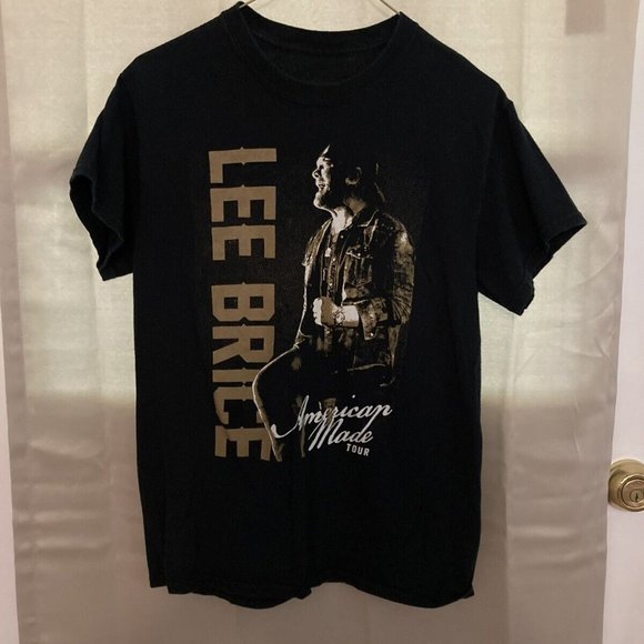 VINTAGE Lee Bruce “American Made” 2017 Tour T-Shirt Men’s Small - Picture 1 of 2